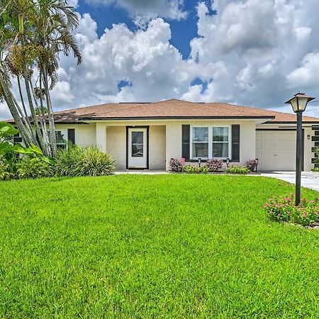 Waterfront Lake Placid Escape With Dock And Lanai Villa Exterior photo